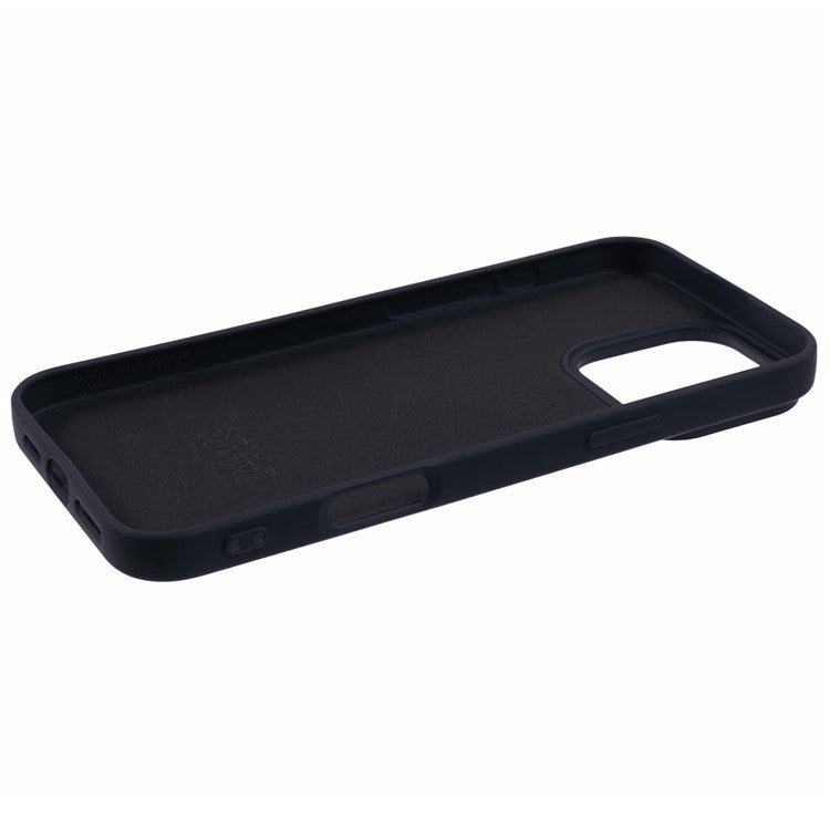 X-LEVEL For iPhone 16 Pro Case Soft TPU Phone Case with Liquid Silicone Texture - Black