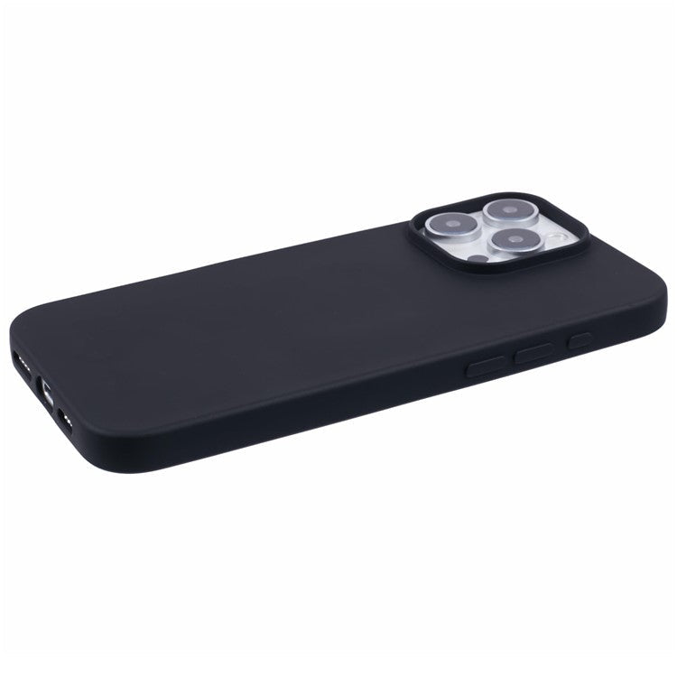 X-LEVEL For iPhone 16 Pro Case Soft TPU Phone Case with Liquid Silicone Texture - Black