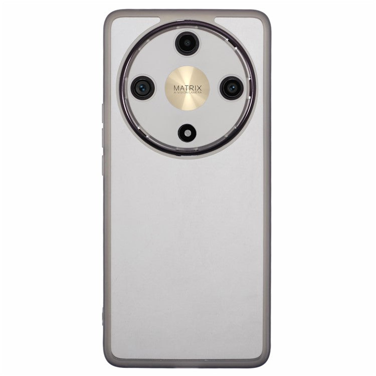 DKSM Series For Honor Magic5 Lite 5G / X9a 5G / X40 5G Case Flexible TPU Phone Cover Camera Protection - Transparent Black