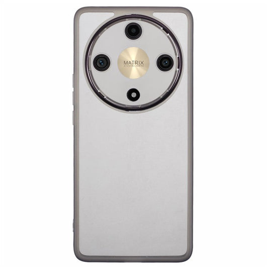 DKSM Series For Honor Magic5 Lite 5G / X9a 5G / X40 5G Case Flexible TPU Phone Cover Camera Protection - Transparent Black