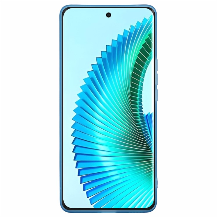 DKSM Series For Honor Magic5 Lite 5G / X9a 5G / X40 5G Case Flexible TPU Phone Cover Camera Protection - Transparent Cyan