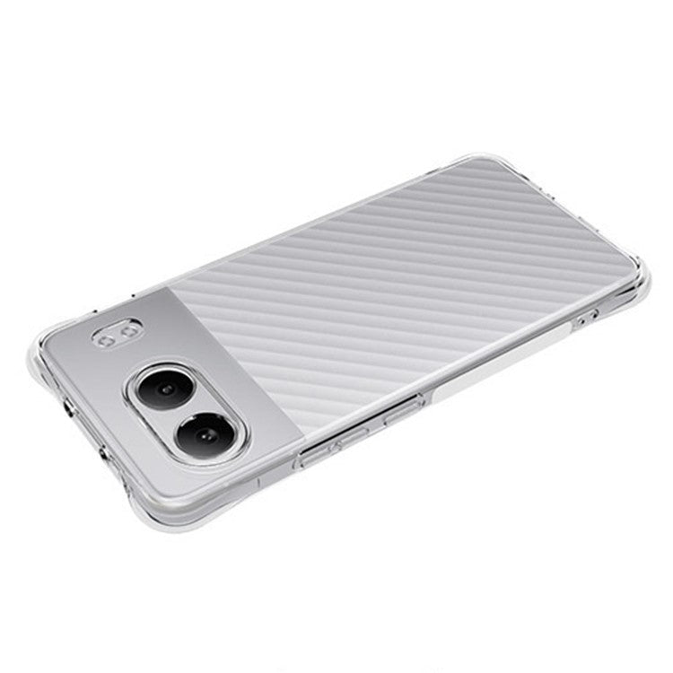 For OnePlus Nord 4 Case Transparent Flexible 2.0mm TPU Phone Cover
