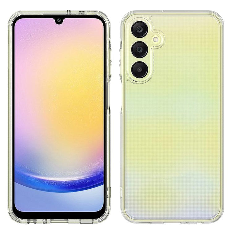 For Samsung Galaxy M35 5G Clear Case TPU+Acrylic Shockproof Phone Cover