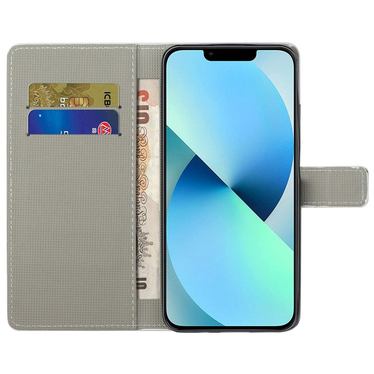 For iPhone 16 Pro Case Pattern Print PU Leather Wallet Flip Phone Cover - Union Jack