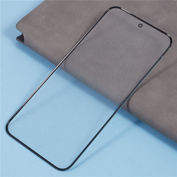 For Huawei Pura 70 Pro HBN-LX9 HBN-AL00 Front Screen Glass Lens + OCA Adhesive Part (Without Logo)