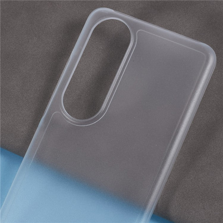 For OnePlus Nord CE4 5G Case Anti-Scratch Matte Hard PC Phone Cover - Transparent