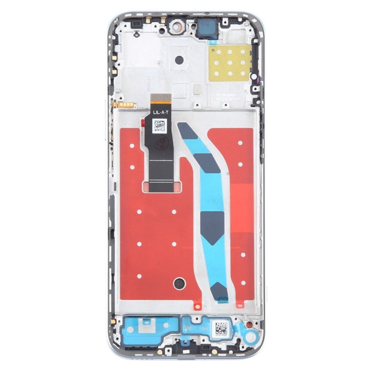 For Honor X8b 4G LLY-LX1, LLY-LX2, LLY-LX3 OEM Grade S AMOLED Screen and Digitizer Assembly + Frame (Without Logo) - Silver