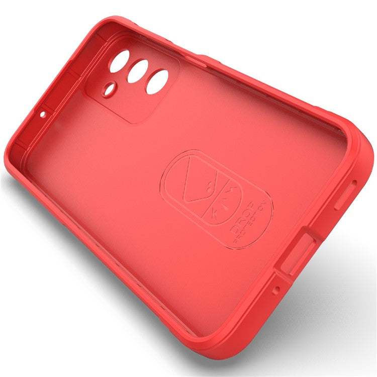 For Samsung Galaxy M35 5G Case Soft TPU Shockproof Mobile Phone Cover - Red