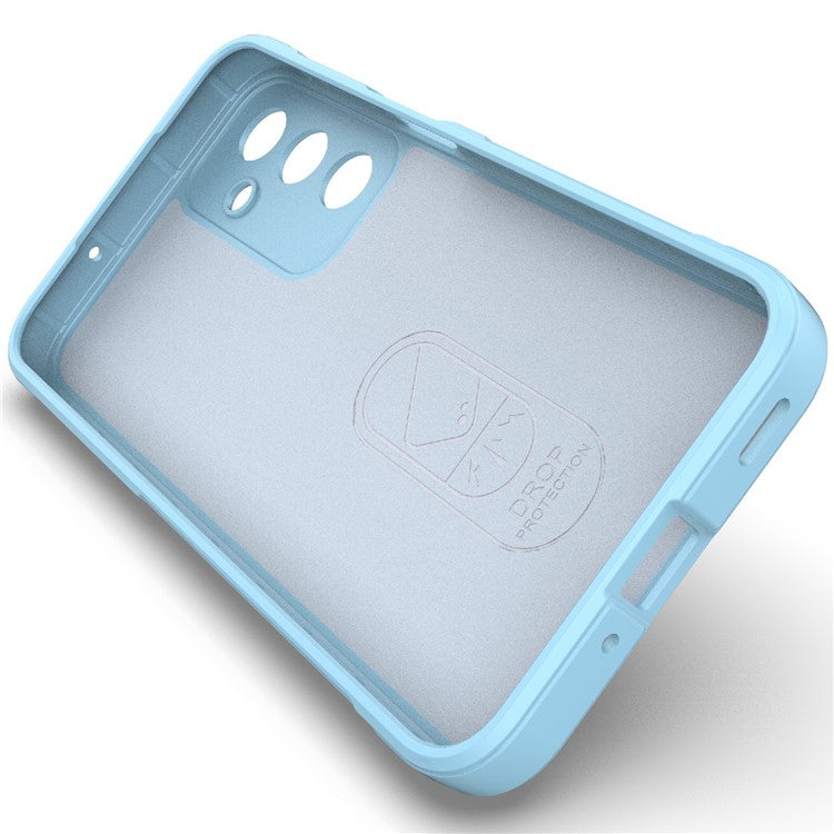 For Samsung Galaxy M35 5G Case Soft TPU Shockproof Mobile Phone Cover - Baby Blue