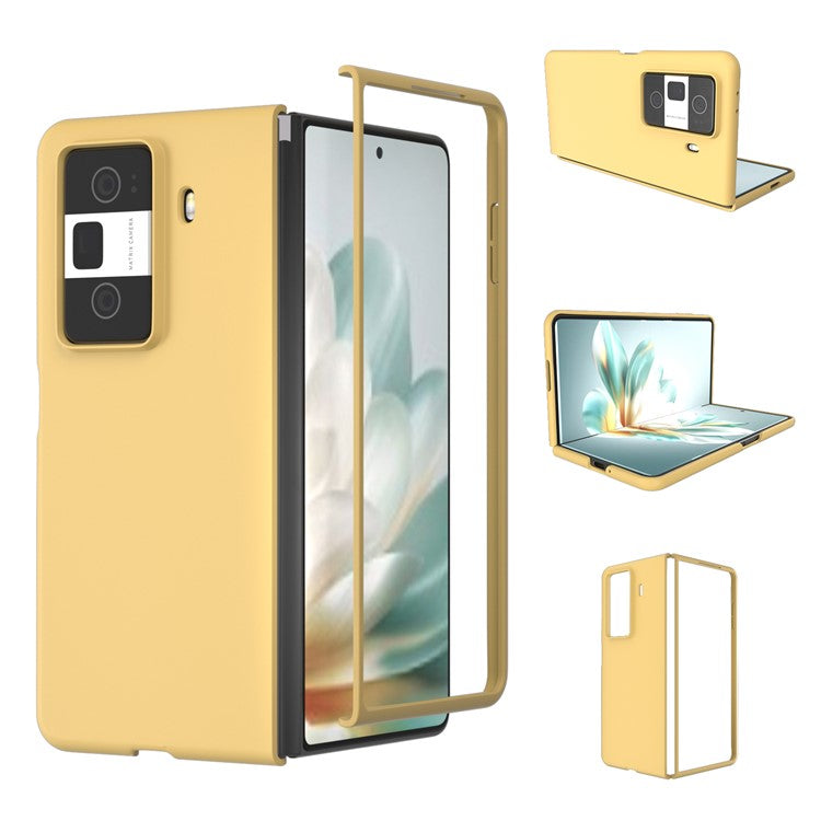 For Honor Magic Vs3 5G Case Hard PC Protective Phone Cover Skin Touch Feeling - Yellow