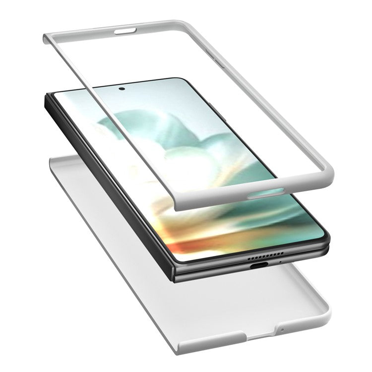 For Honor Magic Vs3 5G Case Hard PC Protective Phone Cover Skin Touch Feeling - White