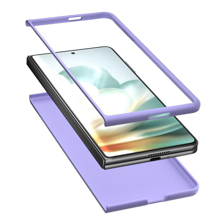 For Honor Magic Vs3 5G Case Hard PC Protective Phone Cover Skin Touch Feeling - Purple