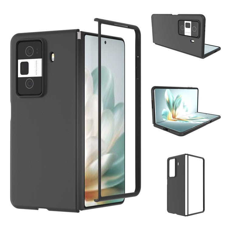 For Honor Magic Vs3 5G Case Hard PC Protective Phone Cover Skin Touch Feeling - Black