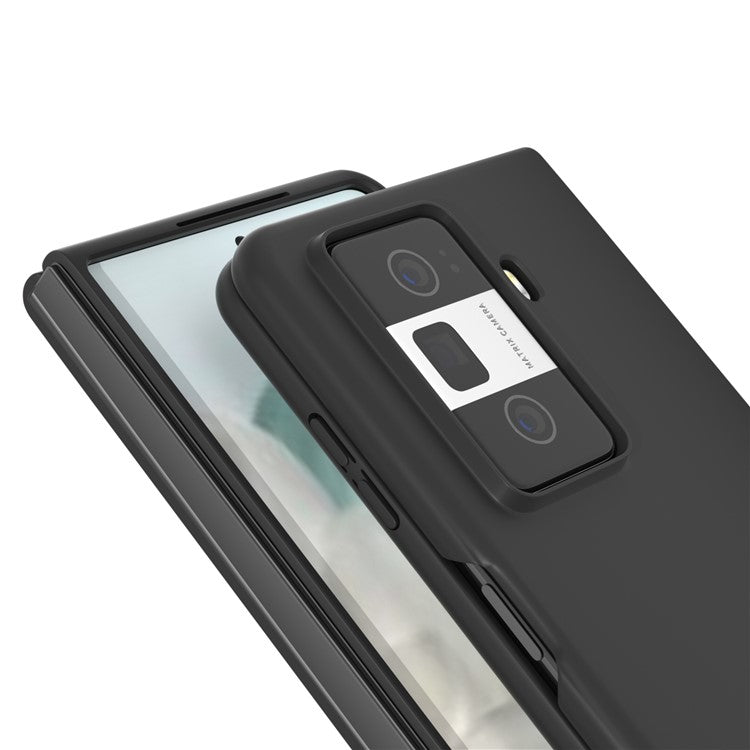 For Honor Magic Vs3 5G Case Hard PC Protective Phone Cover Skin Touch Feeling - Black