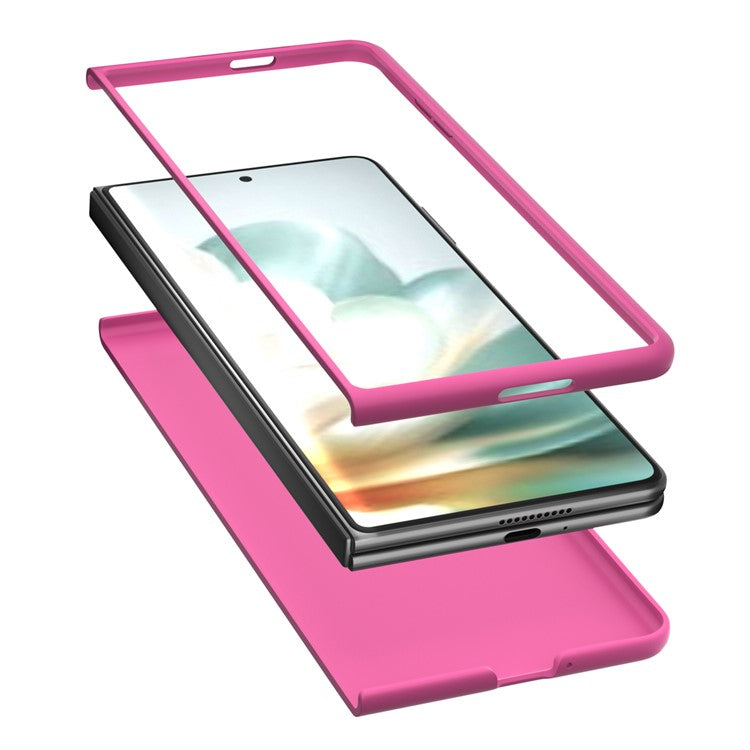 For Honor Magic Vs3 5G Case Hard PC Protective Phone Cover Skin Touch Feeling - Rose