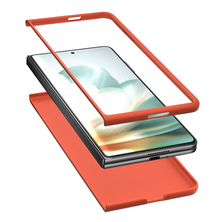 For Honor Magic Vs3 5G Case Hard PC Protective Phone Cover Skin Touch Feeling - Orange