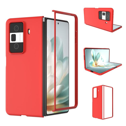 For Honor Magic Vs3 5G Case Hard PC Protective Phone Cover Skin Touch Feeling - Red