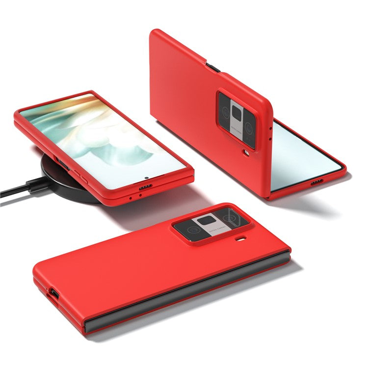 For Honor Magic Vs3 5G Case Hard PC Protective Phone Cover Skin Touch Feeling - Red