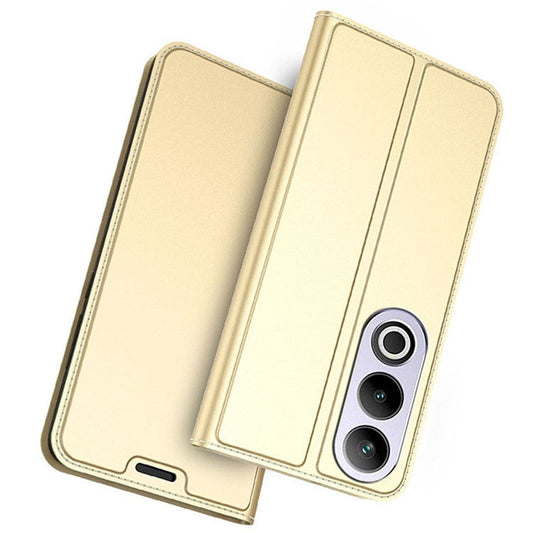 For OnePlus Ace 3V 5G Case Leather+TPU Phone Cover Card Slots Magnetic Closure - Gold
