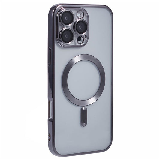 X-LEVEL For iPhone 16 Pro Case Compatible with MagSafe Full Camera Protection TPU Phone Cover - Grey