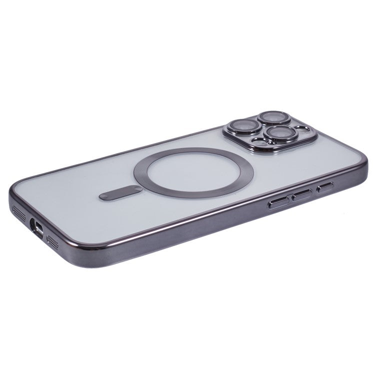 X-LEVEL For iPhone 16 Pro Case Compatible with MagSafe Full Camera Protection TPU Phone Cover - Grey