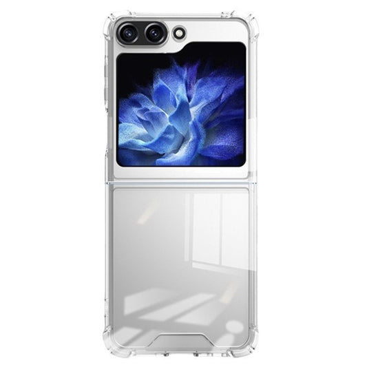 For Samsung Galaxy Z Flip7 FE 5G / Z Flip6 5G Case Transparent Hard Acrylic Phone Cover Shockproof Protection
