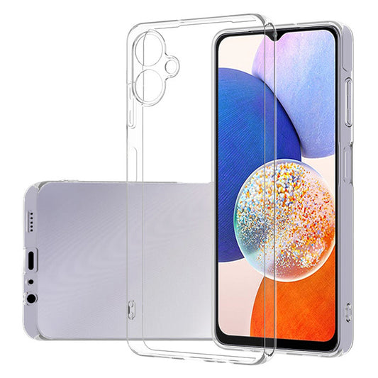 For Samsung Galaxy A06 Clear Case Soft TPU Thin Protective Phone Cover 