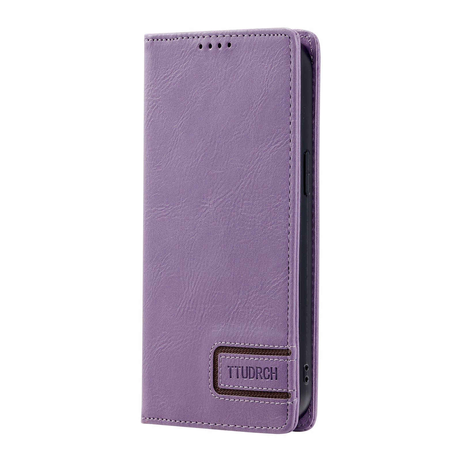 TTUDRCH Style 007 For Samsung Galaxy A16 5G / A16 4G Leather Case RFID Blocking Wallet Stand Phone Cover - Purple