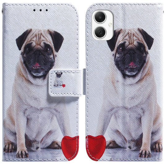 For Samsung Galaxy A06 Wallet Case Pattern Print Leather Phone Cover - Dog
