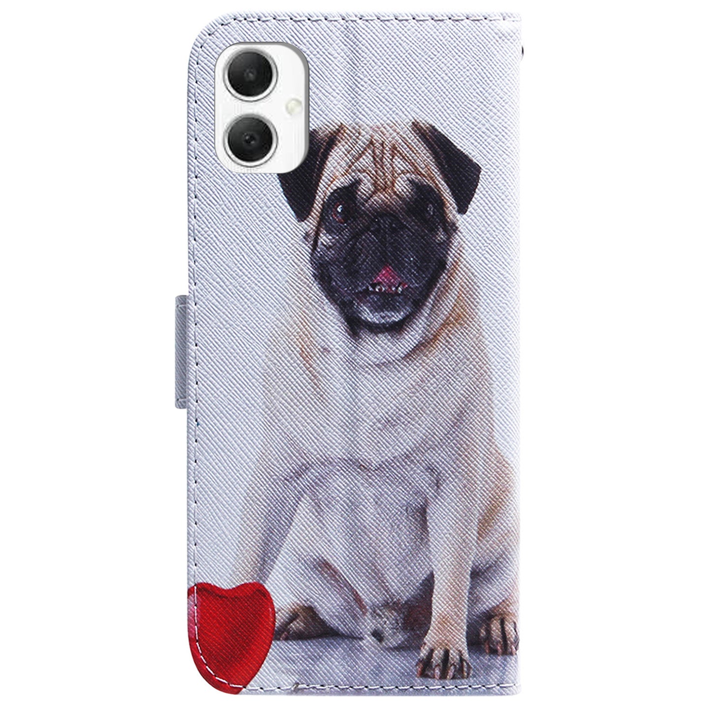 For Samsung Galaxy A06 Wallet Case Pattern Print Leather Phone Cover - Dog