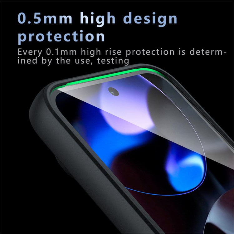 For Google Pixel 9 Pro  /  Pixel 9 Case Skin-Touch TPU+PC Matte Phone Shell, Transparent Black