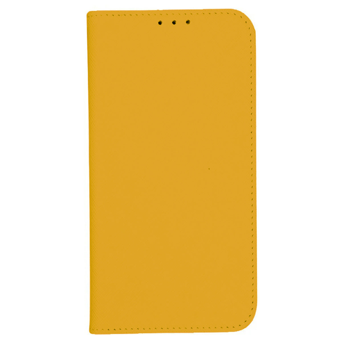 For Samsung Galaxy A06 Case Flip Shockproof Cross Texture Leather Phone Cover - Yellow