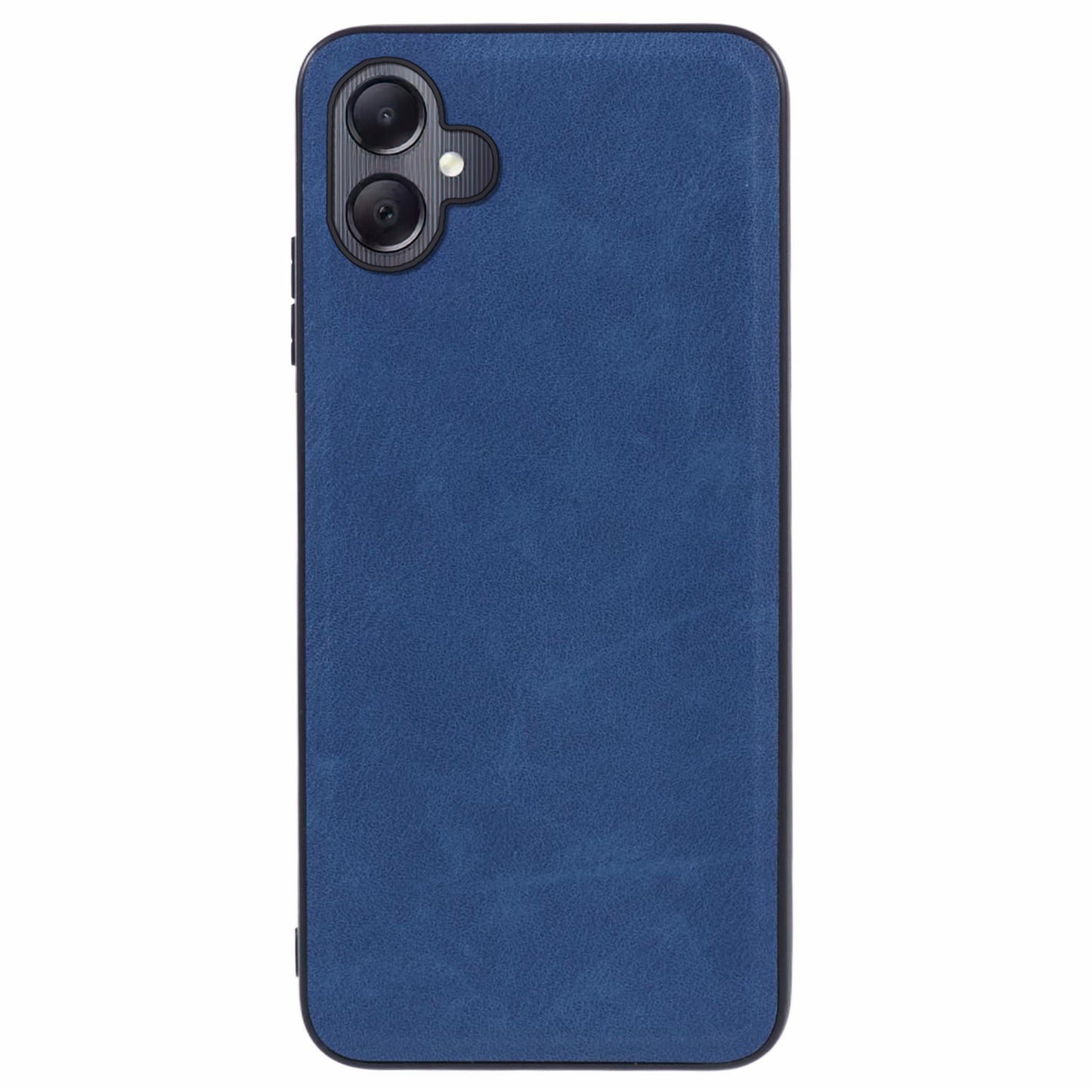 For Samsung Galaxy A06 Case Retro Leather Back Cover Non-Slip and Shockproof - Blue