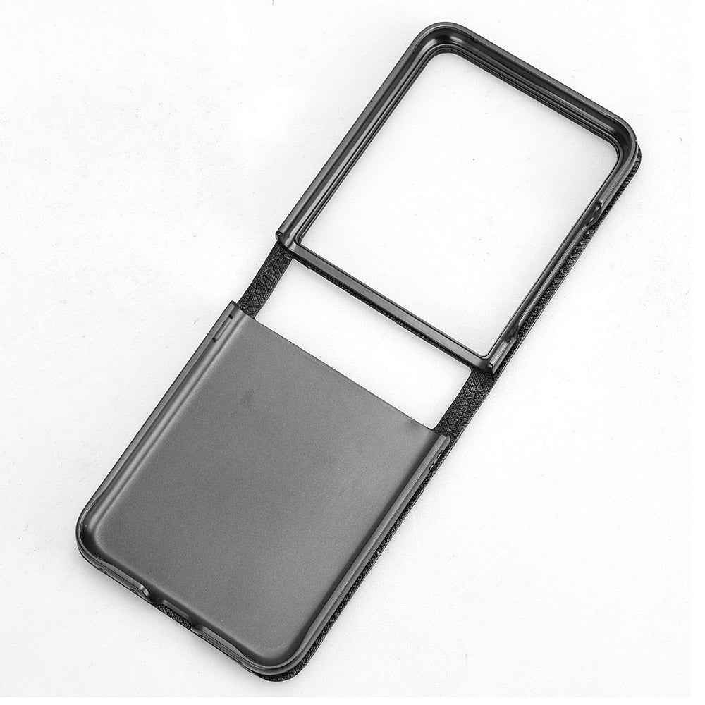 For Motorola Razr 50 Ultra 5G / Razr+ 2024 5G Case Card Holder PU Leather Phone Cover - White