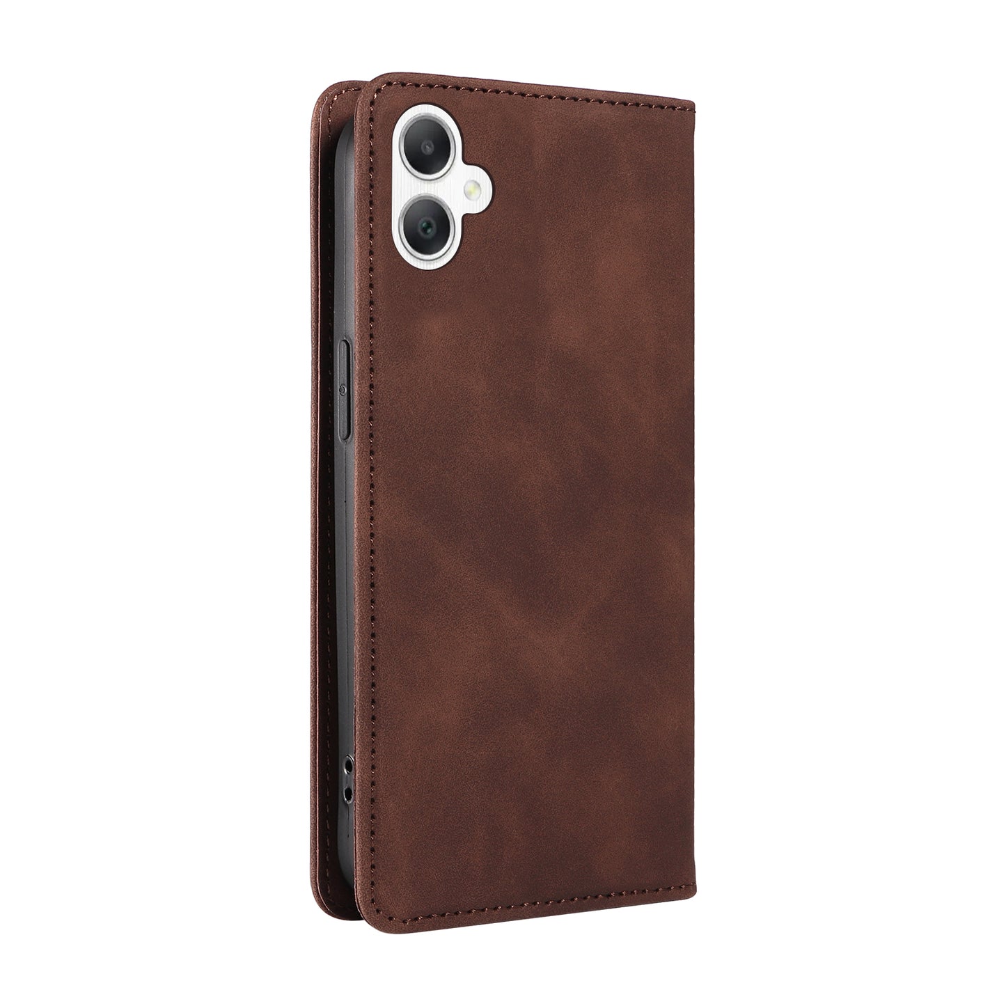 BETOPNICE 003 For Samsung Galaxy A06 Wallet Case Leather Phone Cover with Stand - Brown