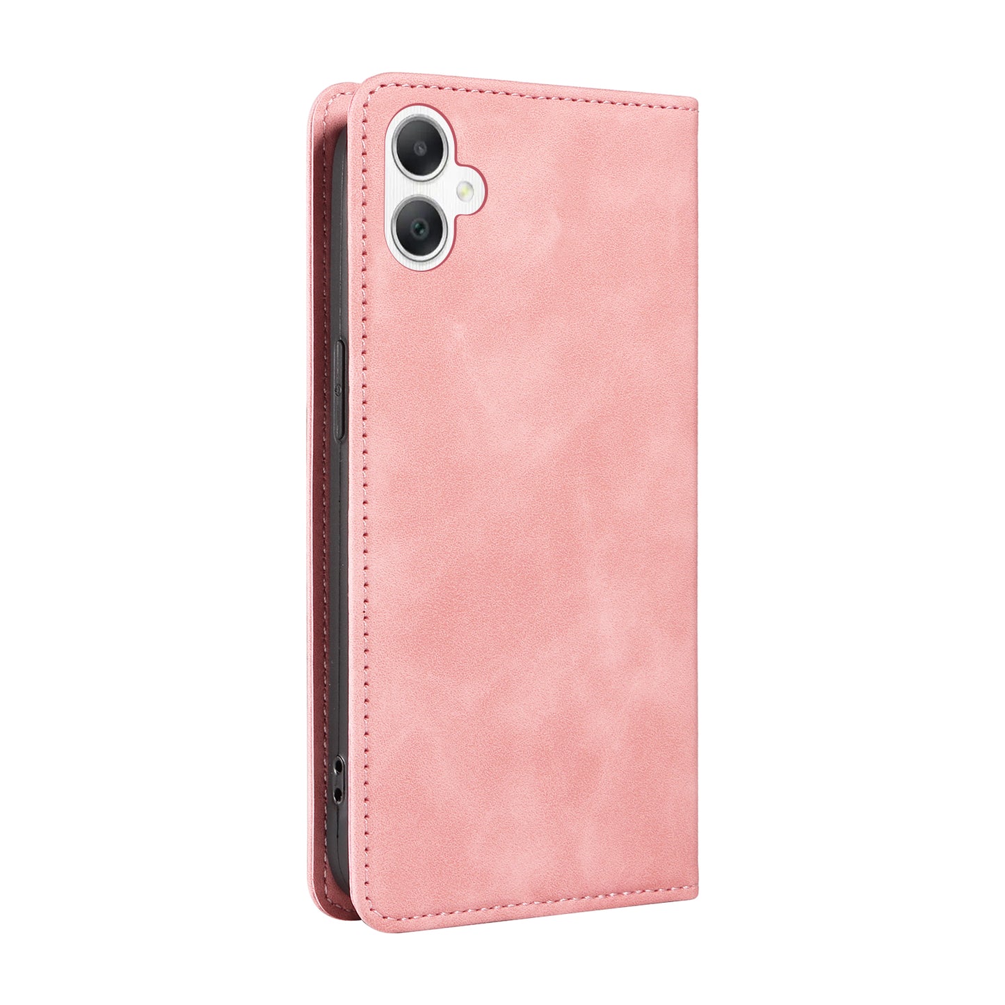 BETOPNICE 003 For Samsung Galaxy A06 Wallet Case Leather Phone Cover with Stand - Pink
