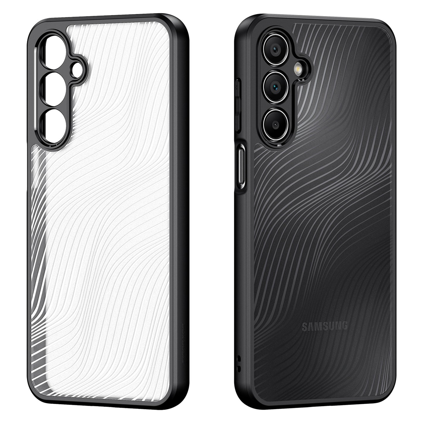 DUX DUCIS Aimo Series For Samsung Galaxy A16 5G / A16 4G Case TPU+PC Matte Phone Cover (REACH Certification) - Black