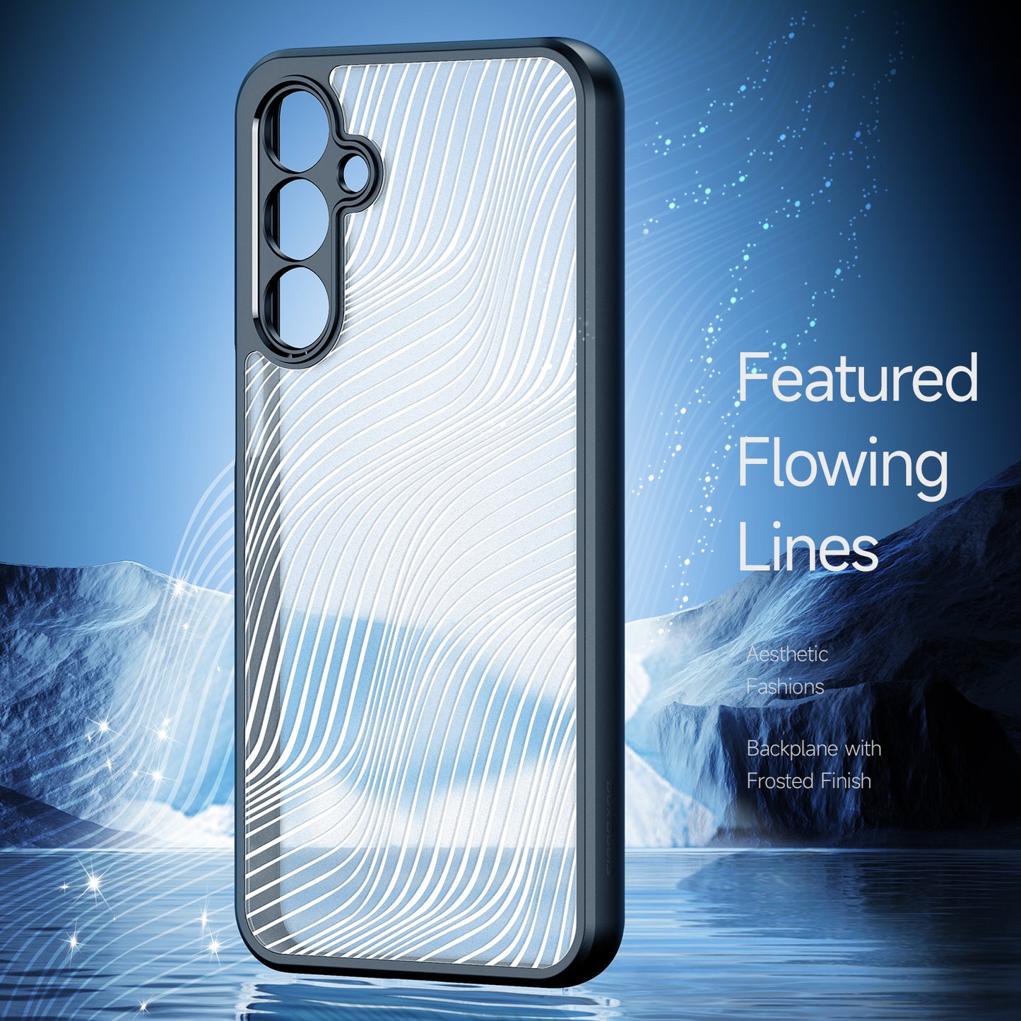 DUX DUCIS Aimo Series For Samsung Galaxy A16 5G / A16 4G Case TPU+PC Matte Phone Cover (REACH Certification) - Black