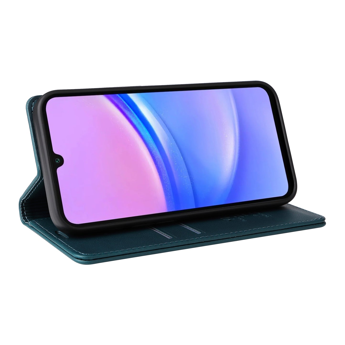 YIKATU YK-001 For Samsung Galaxy A16 5G / A16 4G Case Stand Leather Phone Cover Strong Magnetic Closure - Green