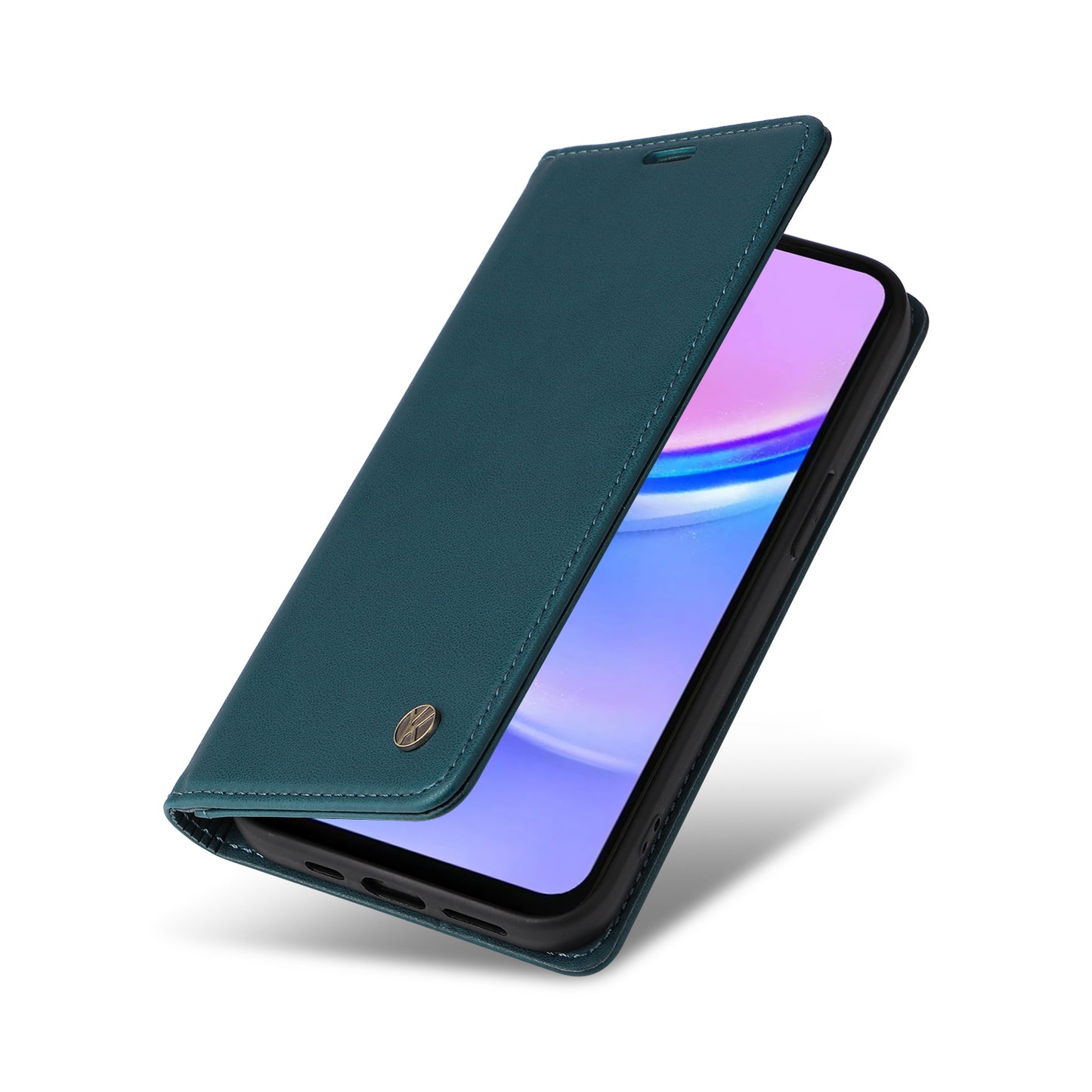 YIKATU YK-001 For Samsung Galaxy A16 5G / A16 4G Case Stand Leather Phone Cover Strong Magnetic Closure - Green