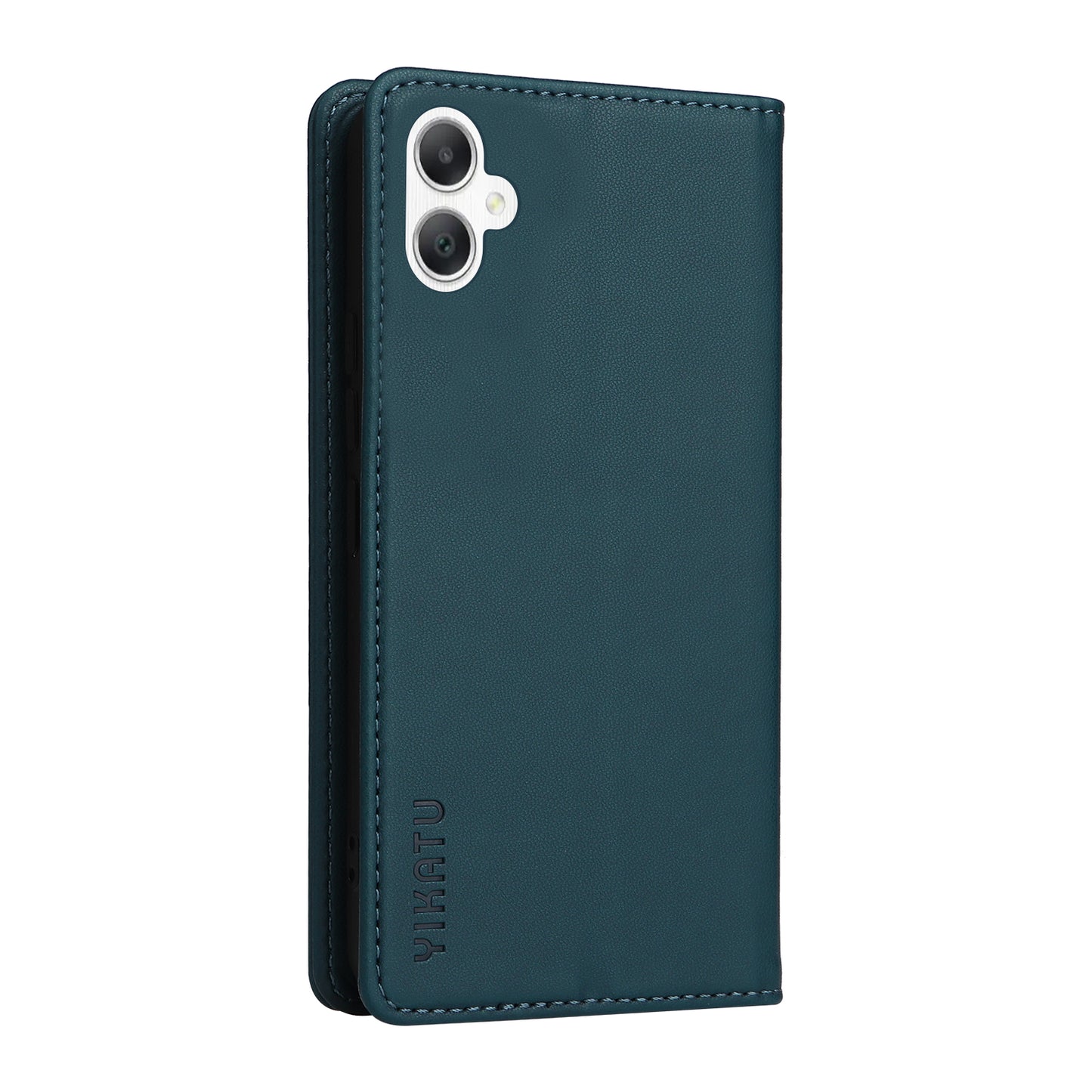 YIKATU YK-001 For Samsung Galaxy A06 Case Stand Leather Phone Cover Strong Magnetic Closure - Green