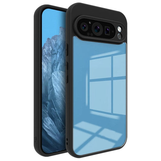 IMAK UX-9A Series for Google Pixel 9 Pro XL Clear Case TPU+PC Phone Cover Reinforced Corners