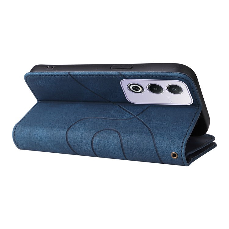 KT Multi-Function Series-5 For Oppo A3 Pro (Global) 5G  /  A3 Pro (India) 5G Case Zipper Wallet Leather Phone Cover Stand - Blue