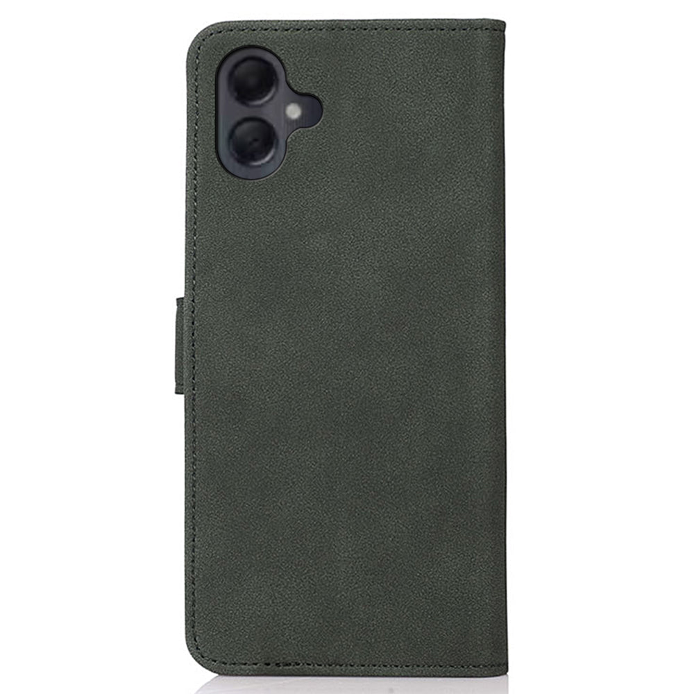 KHAZNEH For Samsung Galaxy A06 Stand Case PU Leather Wallet Phone Cover - Green
