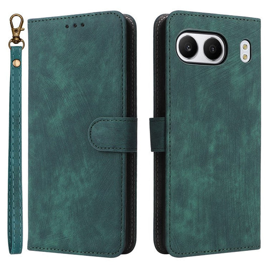 For OnePlus Nord 4 Wallet Case RFID Blocking PU Leather Cover Stand View - Green