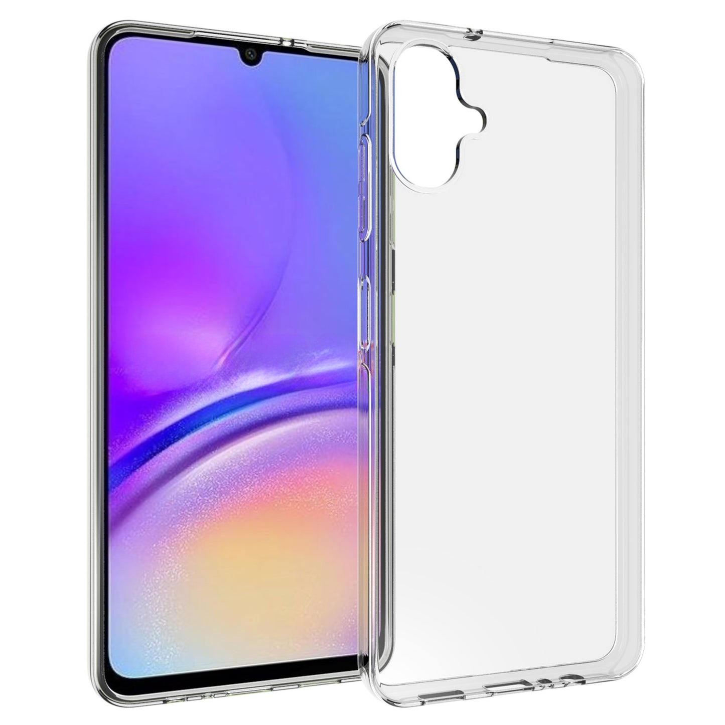 For Samsung Galaxy A06 Clear Phone Case Watermark-Resistant TPU Back Cover