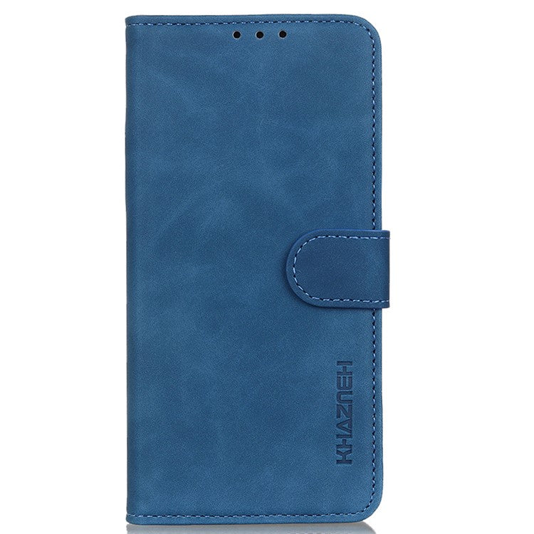 KHAZNEH For OnePlus Nord 4 Case Retro PU Leather Wallet Stand Phone Cover - Blue