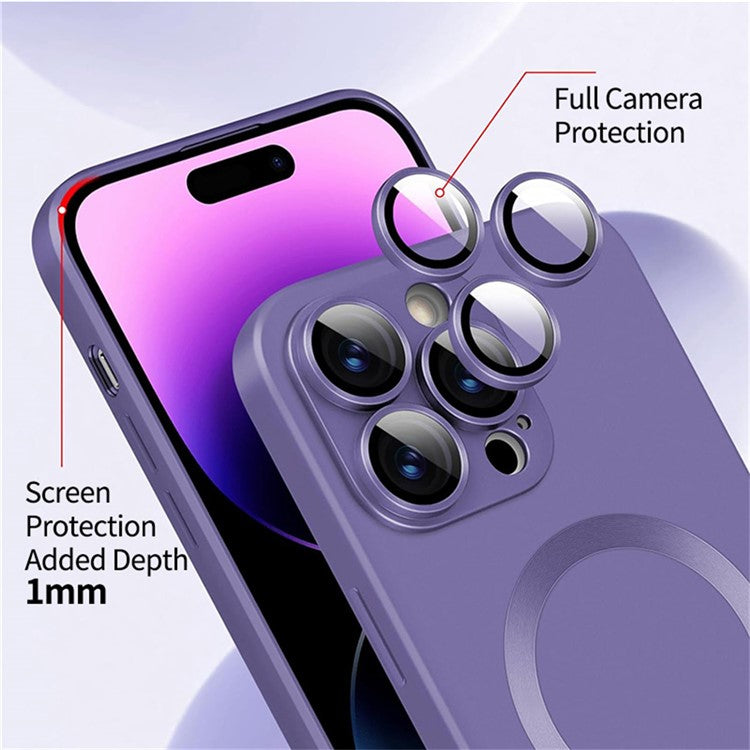 ENKAY HAT PRINCE For iPhone 16 Case Compatible with MagSafe Scratch Proof TPU Phone Shell - Dark Blue