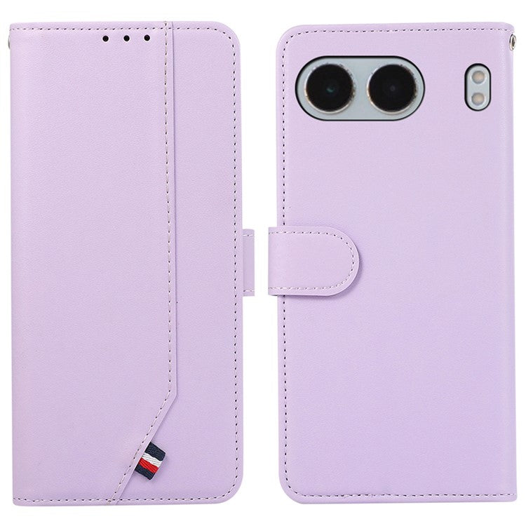 For OnePlus Nord 4 Case RFID Blocking Flip Leather Phone Cover - Purple