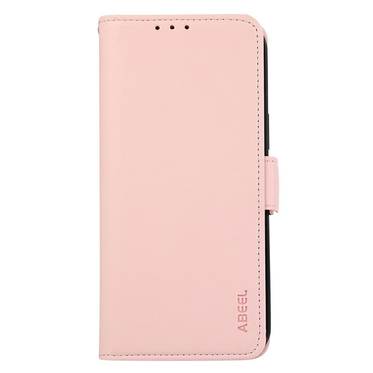 ABEEL For OnePlus Nord 4 Case Leather Phone Cover with RFID Blocking Wallet - Pink